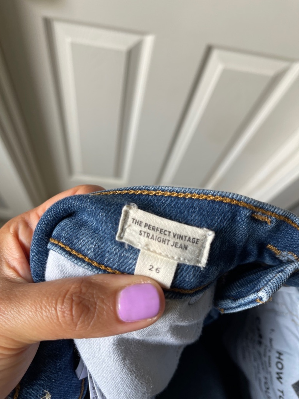 Madewell Perfect Vintage Straight Jeans - Picture 7 of 8